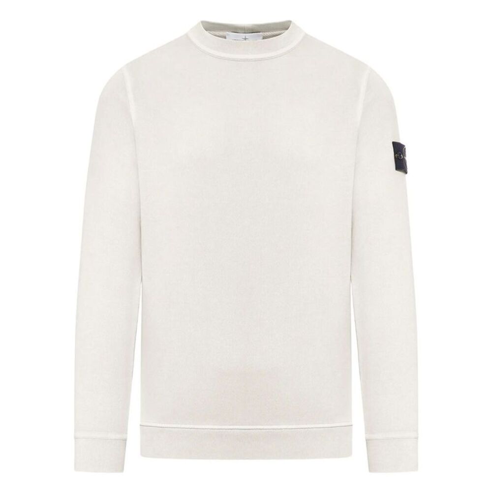 Crew Neck Cotton Jersey Sweatshirt Women